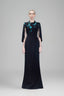 Radiant Night Flame Gown in Black for women, from Tiny Ink, The Viet Concept 