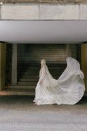 Antonia Pearlescent Cape Gown for women, from WHITE PLAN, The Viet Concept
