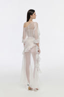 JOSÉPHINE • Paula Étoile High-Low Ruffle Dress