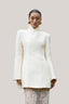 White Delphine Vest for women, from HUONG, The Viet Concept 