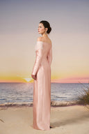 Talia Royale Crystal Fringe Off-Shoulder Gown for women, from 21SIX, The Viet Concept