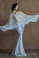 AN HERITAGE • Perle de l’Orient Chiffon Gown