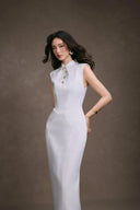 KEIRA TONG • Sculpted Sleeveless Dress