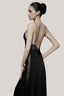 Black Lea Lace-Trimmed Long Robe for women, from DORO, The Viet Concept 