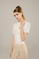 Exquisite Authority Crepe Gown with Crystal Cape for women, from DO LONG, The Viet Concept