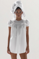 White Delphine Mini Dress for women, from Huelley Huelley, The Viet Concept 