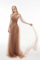 JOSÉPHINE • Elysia Lace-Embellished Tulle Gown