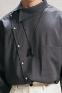 Larris Off Center Shirt for men, from AIN, the Nam Concept