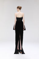 Velvet Vault Strapless Sparkle Gown for women, from SORAMAME, The Viet Concept