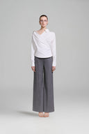 Nivea Asymmetric Bamboo Silk Shirt for women, from ARTI, The Viet Concept 