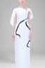 Flower's Whisper - Asymmetrical Cape Evening Dress for women, from Tiny Ink, The Viet Concept 