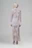 White Petal Sheer Long Slevees Shirt for women, from Keira Tong, The Viet Concept 