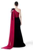 Crimson Étoile Cape Couture Gown for women, from MR CRAZY & LADY SEXY, The Viet Concept 