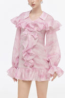 Mabel Sculpted Pleated Mini Dress for women, from JOSEPHINE, The Viet Concept 