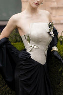 Samyra Noir Étoile Velvet Corset Gown for women, from JOSEPHINE, The Viet Concept 