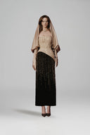 Niidali Glitter Tulle Corset Fringe Evening Gown for women, from JOSEPHINE, The Viet Concept