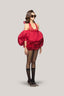 Jacobs Bodycon Puffy Sleeved Polyester Mini Dress for women, from Das la Vie, The Viet Concept 
