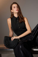 Asymmetric Pointed Hem Jersey Tank Top for women, from KEIRA TONG, The Viet Concept 