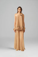 Celeste One-Shoulder Floral Chiffon Maxi Gown for women, from XITA, The Viet Concept 