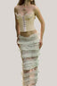 Cream Murielle Corset Top for women, from La Vierge, The Viet Concept