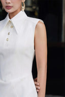 KEIRA TONG • Sculpted Sleeveless Dress