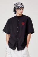 CAOSTU • Beetle Button-Up Tee Cotton - The Viet Concept