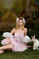Celestia Beaded Tulle Organza Cocktail Dress for women, from MADDY HATES ROSE, The Viet Concept