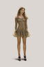 Liberté Smocking Mini Dress for women, from La Vierge, The Viet Concept 