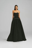 Opaline Crystal Embellished Evening Gown for women, from L'SCARLETT, The Viet Concept