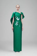 Petal's Secret Dance Gown in Green for women, from Tiny Ink, The Viet Concept 