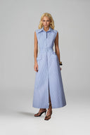 Sleeveless Trench-Inspired Shirt Dress for women, from KEIRA TONG, The Viet Concept 