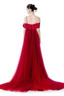 Flame of Love Off-Shoulder 3D Floral Couture Gown for women, from MR CRAZY & LADY SEXY, The Viet Concept 