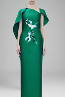Petal's Secret Dance Gown in Green for women, from Tiny Ink, The Viet Concept 