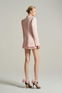 Silk Taffeta Oversized Blazer and High Waist Crystal Shorts for women, from IHF STUDIO, The Viet Concept 
