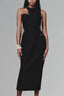 Black Goblet Midi Dress for women, from Keira tong, The Viet Concept 