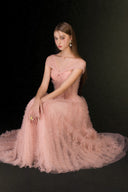 Claire Étoile Layered Mesh Gown for women, from JOSEPHINE, The Viet Concept 