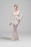 Esther Crystal Embellished Sequin Set for women, from DANG PHONG DESIGNER, The Viet Concept