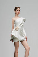 White Aveline Mini Dress for women, from CALISTA, The Viet Concept