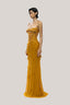 Yellow Isla Maxi Dress for women, from Huelley Rose, The Viet Concept 