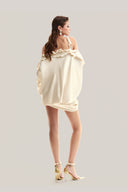 Cream Petal Top for women, from MUST HAVE, The Viet Concept 