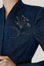 HOBB • Elara Flower Applique Denim Brooch