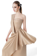 Stream Asymmetric Draped Corset Evening Gown for women, from MR CRAZY & LADY SEXY, The Viet Concept 