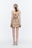 Eden Reborrn 3D Floral Embellished Organza Satin Corset Mini Dress for women, from MR CRAZY & LADY SEXY, The Viet Concept 