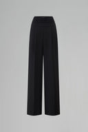 MARGÉE ATELIER • Kaelis Sequin Panel Tailored Wide-Leg Trousers