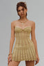 Avocado Corallo Mini Dress for women, from La Vierge, the Viet Concept 