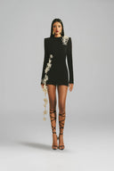 Rosalie 3D Crystal Mini Cocktail Dress for women, from L'SCARLETT, The Viet Concept