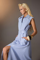 Sleeveless Trench-Inspired Shirt Dress for women, from KEIRA TONG, The Viet Concept 