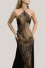 Naomi Asymmetrical Maxi Dress for women, from La Vierge, The Viet Concept 