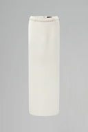 Noir Éclat Crystal Belt Silk Taffeta Column Skirt for women, from IHF STUDIO, The Viet Concept 