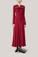 Esme A-line Draped Jersey Midi Dress for women, from HOBB, the Viet Concept 